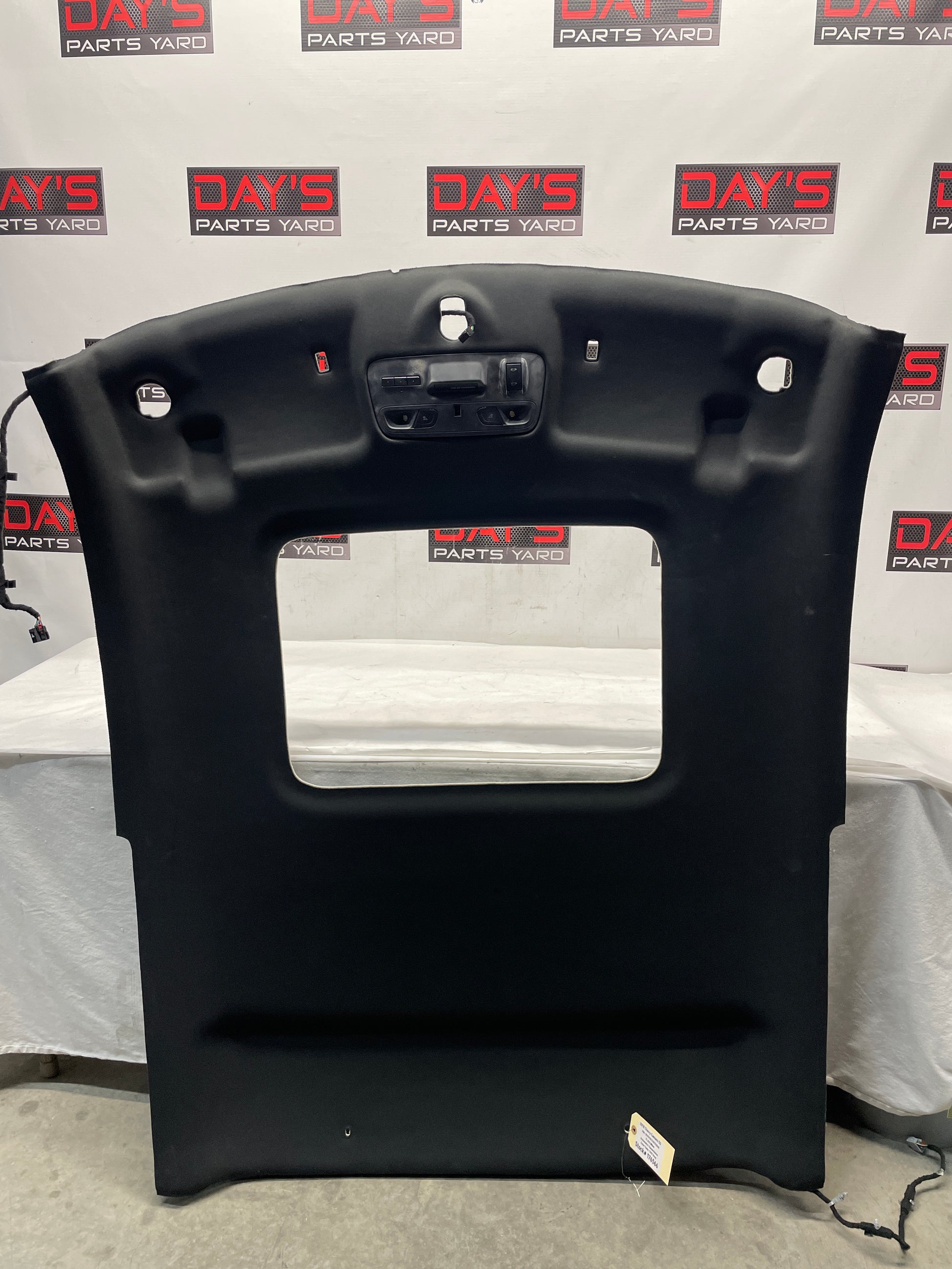 2018 Chevy Camaro SS Headliner Head Liner Ebony Black Trim Panel OEM - Day's Parts Yard