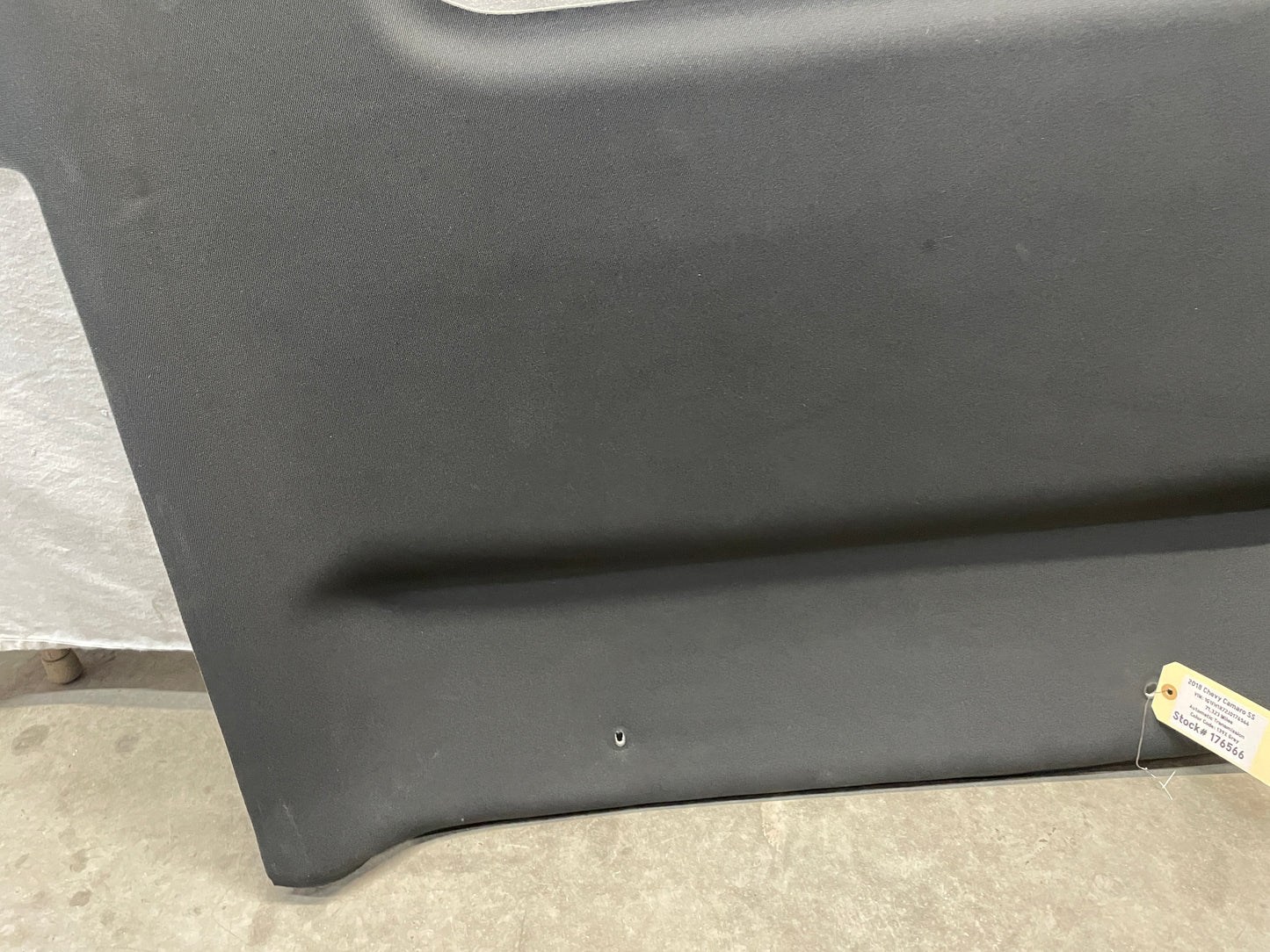 2018 Chevy Camaro SS Headliner Head Liner Ebony Black Trim Panel OEM - Day's Parts Yard