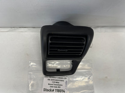 2002 Chevy Camaro Z28 LH Driver Ebony Black Dash Vent OEM - Day's Parts Yard