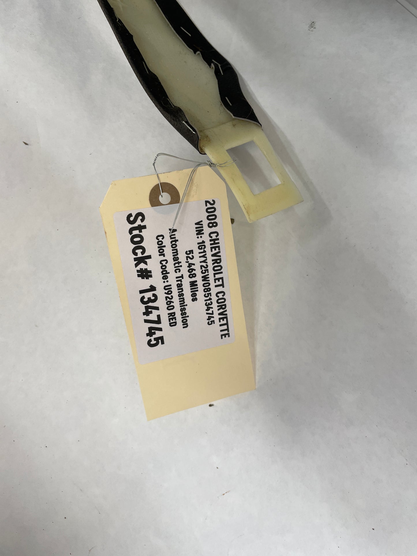 2008 Chevy C6 Corvette RH & LH Interior Windshield A Pillar Trim Panel Black OEM