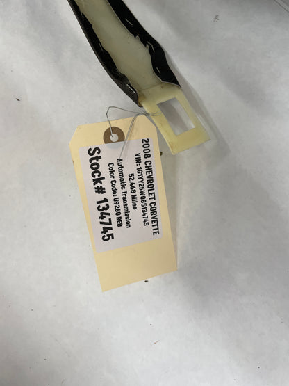 2008 Chevy C6 Corvette RH & LH Interior Windshield A Pillar Trim Panel Black OEM