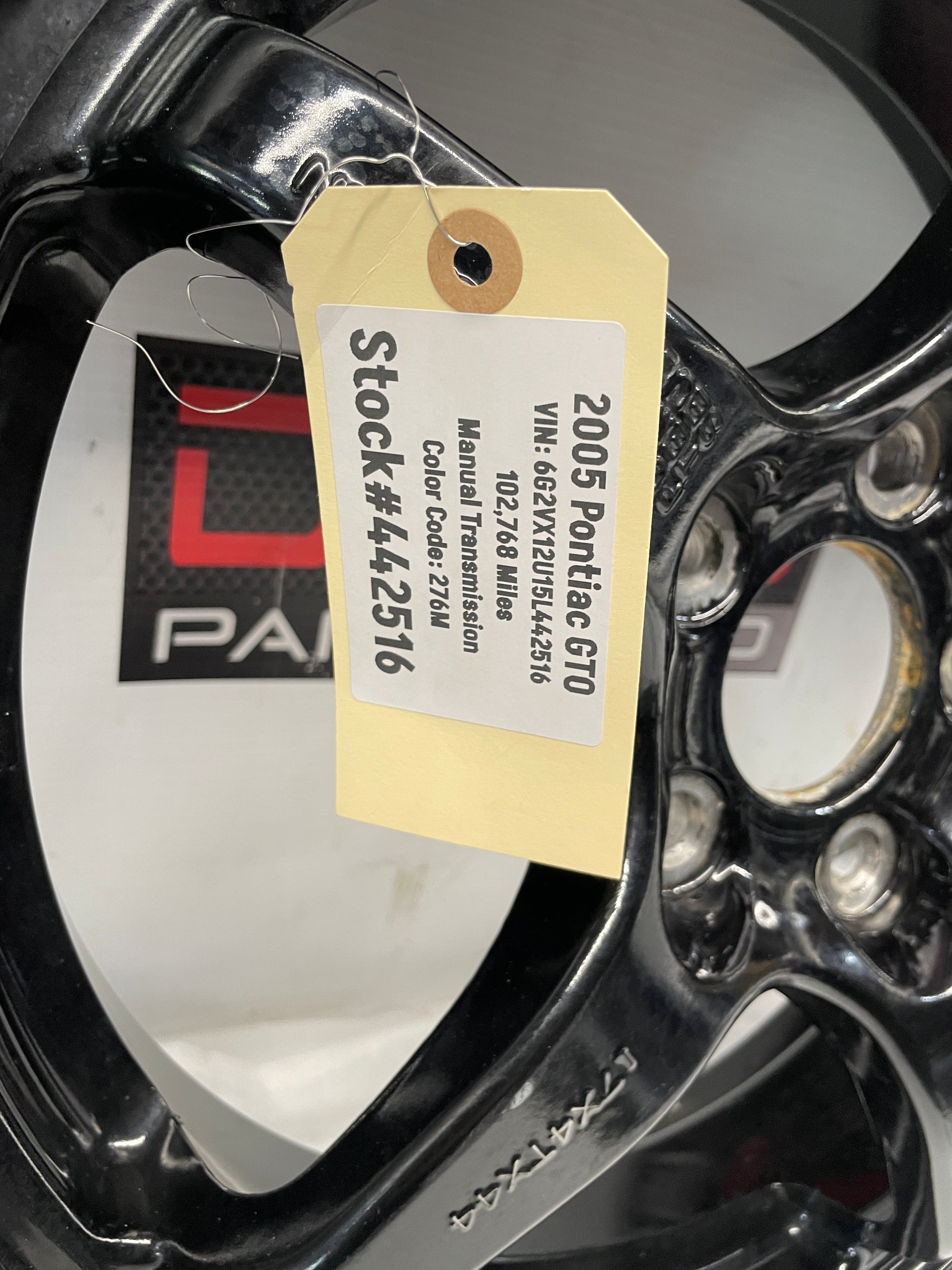 2005 Pontiac GTO Compact Spare Wheel & Tire OEM - Day's Parts Yard