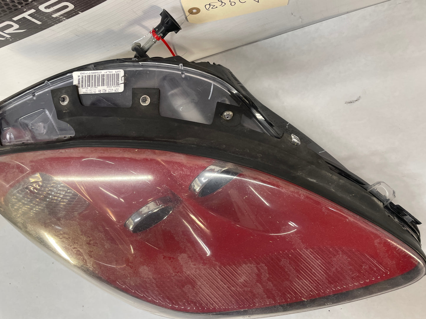 2008 Chevy C6 Corvette RH Passenger Headlight Head Light Lamp OEM