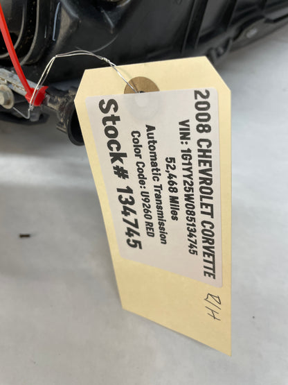 2008 Chevy C6 Corvette RH Passenger Headlight Head Light Lamp OEM