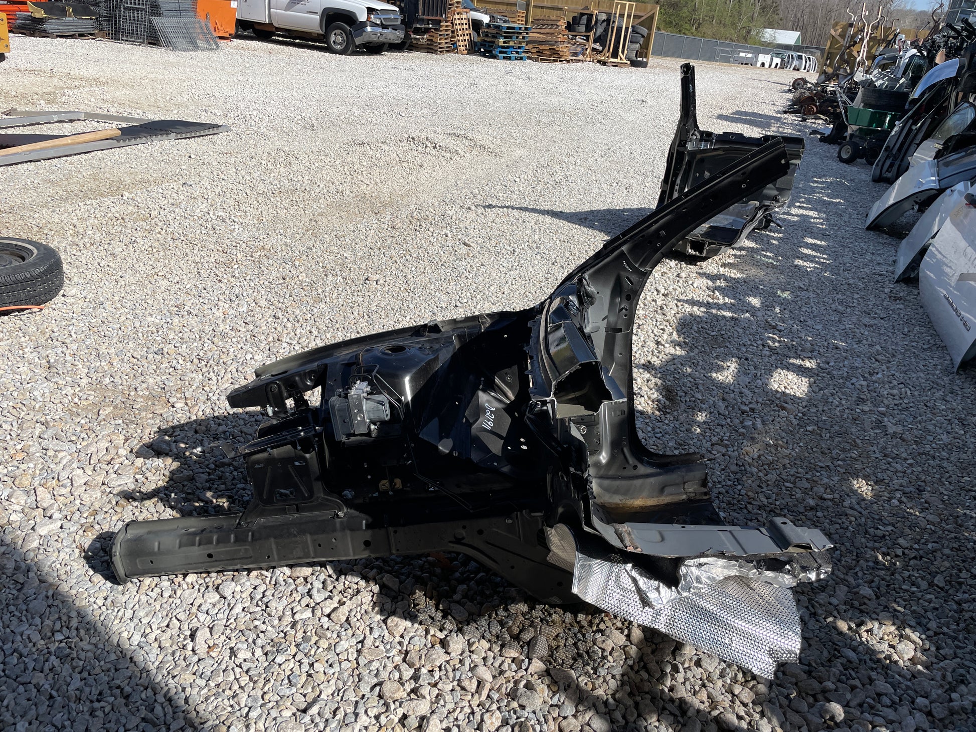 2014 Chevy SS Sedan RH Passenger Frame Rail Shock Tower Apron OEM - Day's Parts Yard