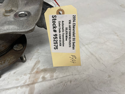 2014 Chevy SS Sedan RH Passenger Front Spindle Hub Knuckle Wheel Bearing Assembly OEM - Day's Parts Yard