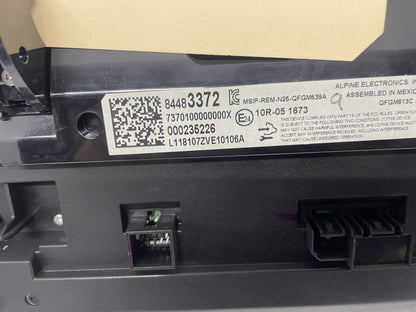 2018 Chevy Camaro SS Navigation Radio Touch Screen OEM - Day's Parts Yard