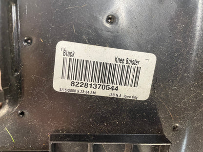 2008 Chevy C6 Corvette LH Lower Dash Knee Bolster Trim Panel OEM