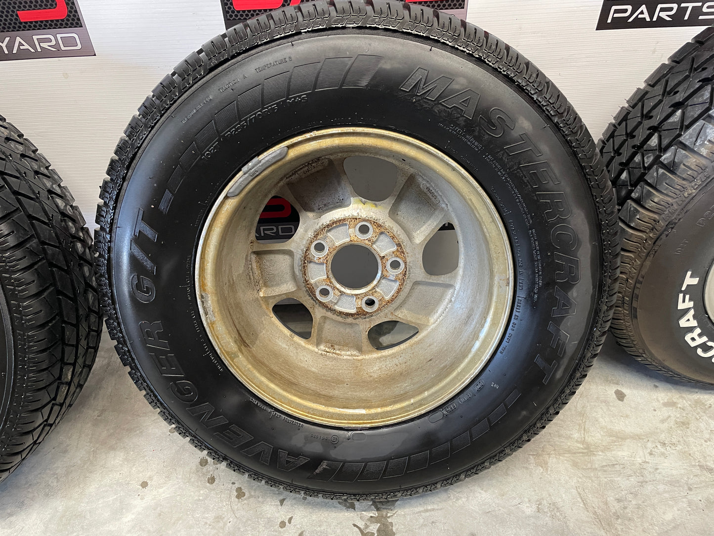 Chevy GMC S10 Sonoma Blazer Jimmy Wheels & Tires 15X7 OEM