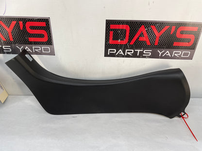 2008 Chevy C6 Corvette RH & LH Interior Lower B Lock Pillar Trim Molding OEM