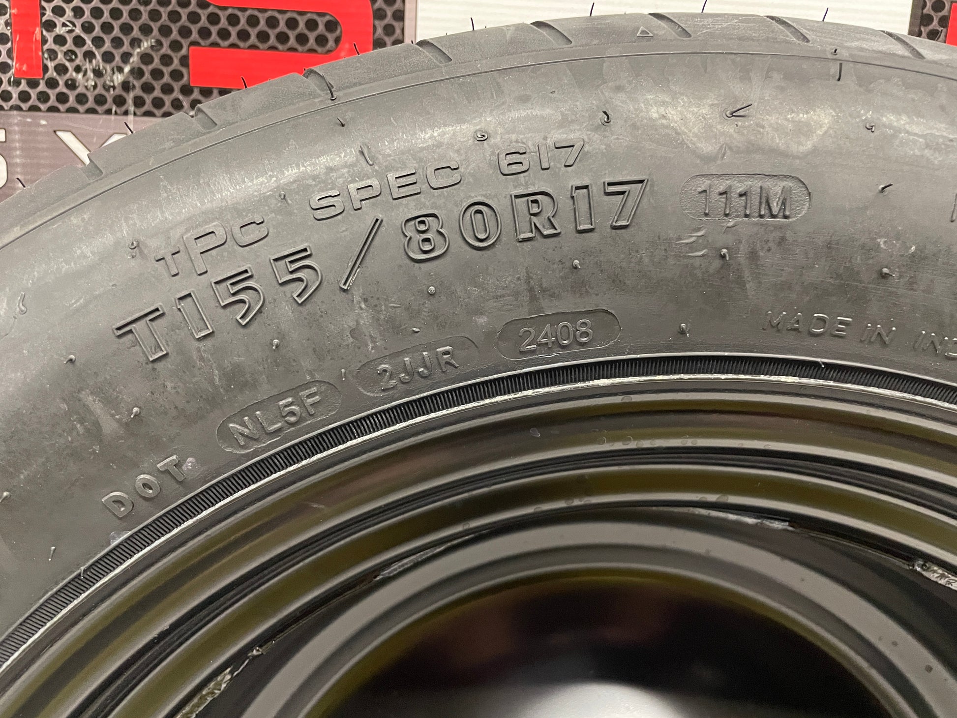 2009 Pontiac G8 Compact Spare Wheel & Tire OEM - Day's Parts Yard