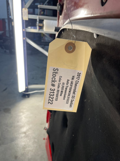 2017 Chevy SS Sedan Hood Assembly OEM - Day's Parts Yard