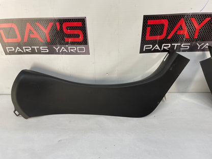 2008 Chevy C6 Corvette RH & LH Interior Lower B Lock Pillar Trim Molding OEM