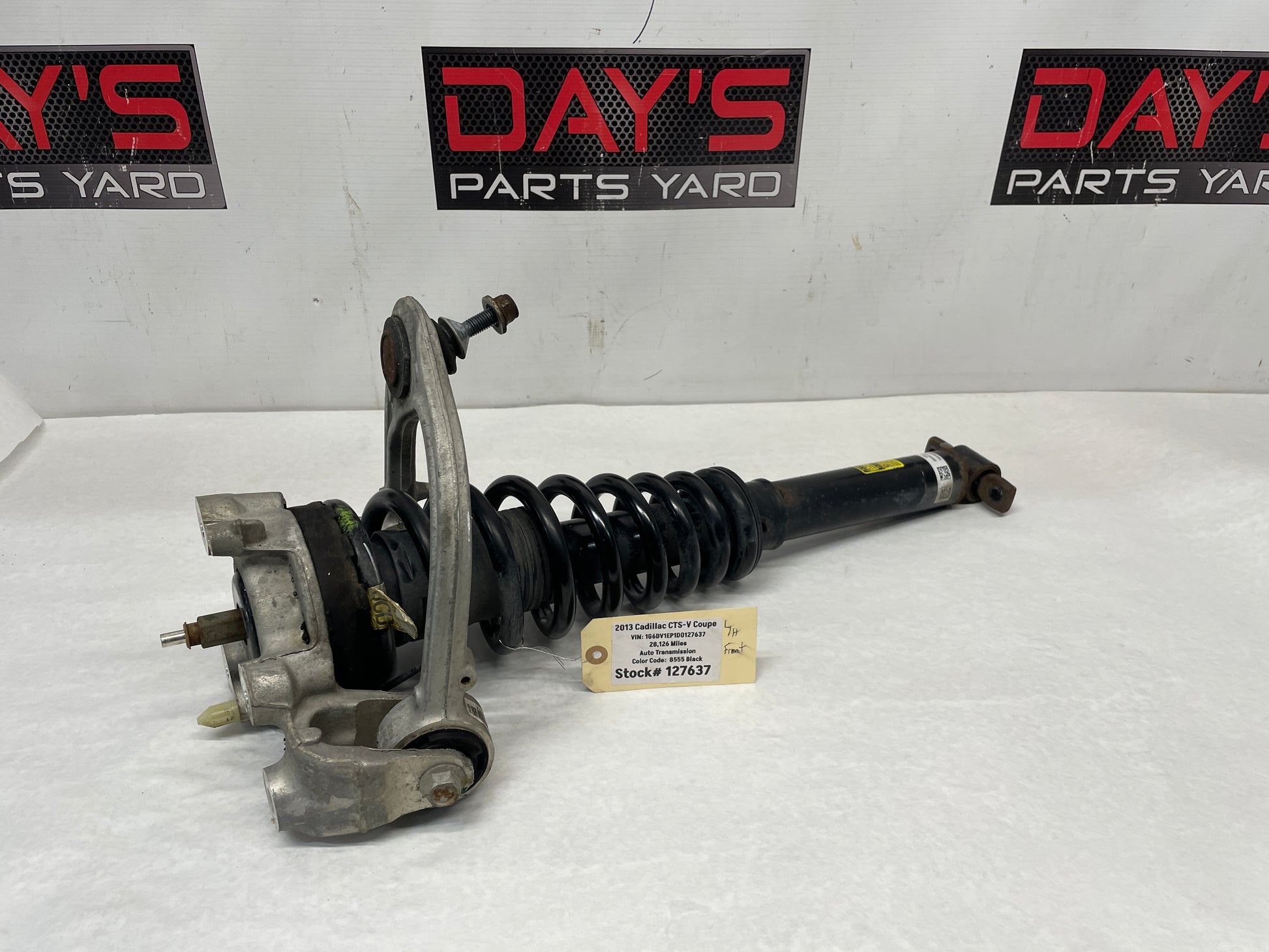 2013 Cadillac CTS-V Coupe Front LH Driver Strut Shock Control Arm OEM - Day's Parts Yard