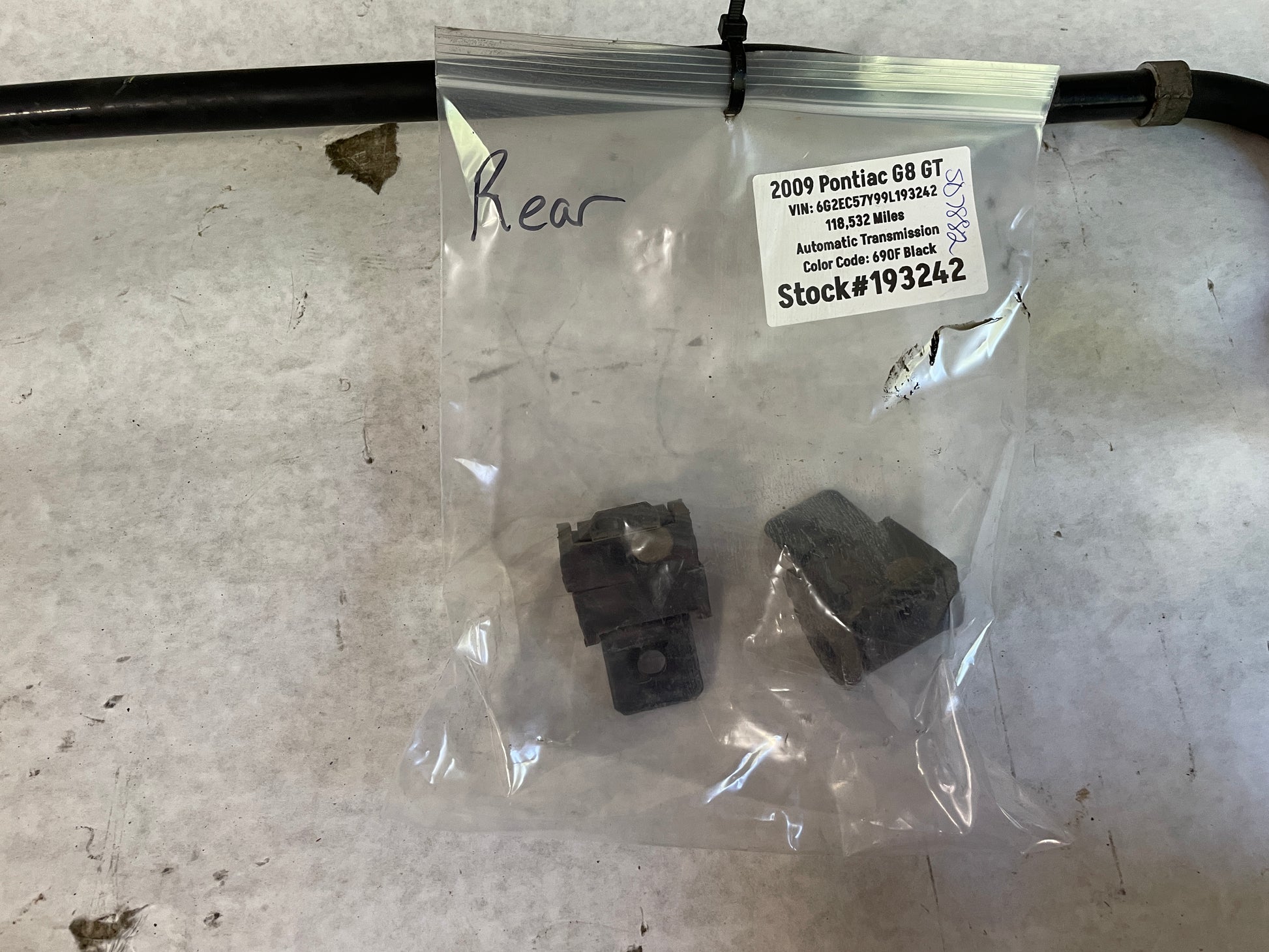 2009 Pontiac G8 GT Rear Sway Bar OEM - Day's Parts Yard