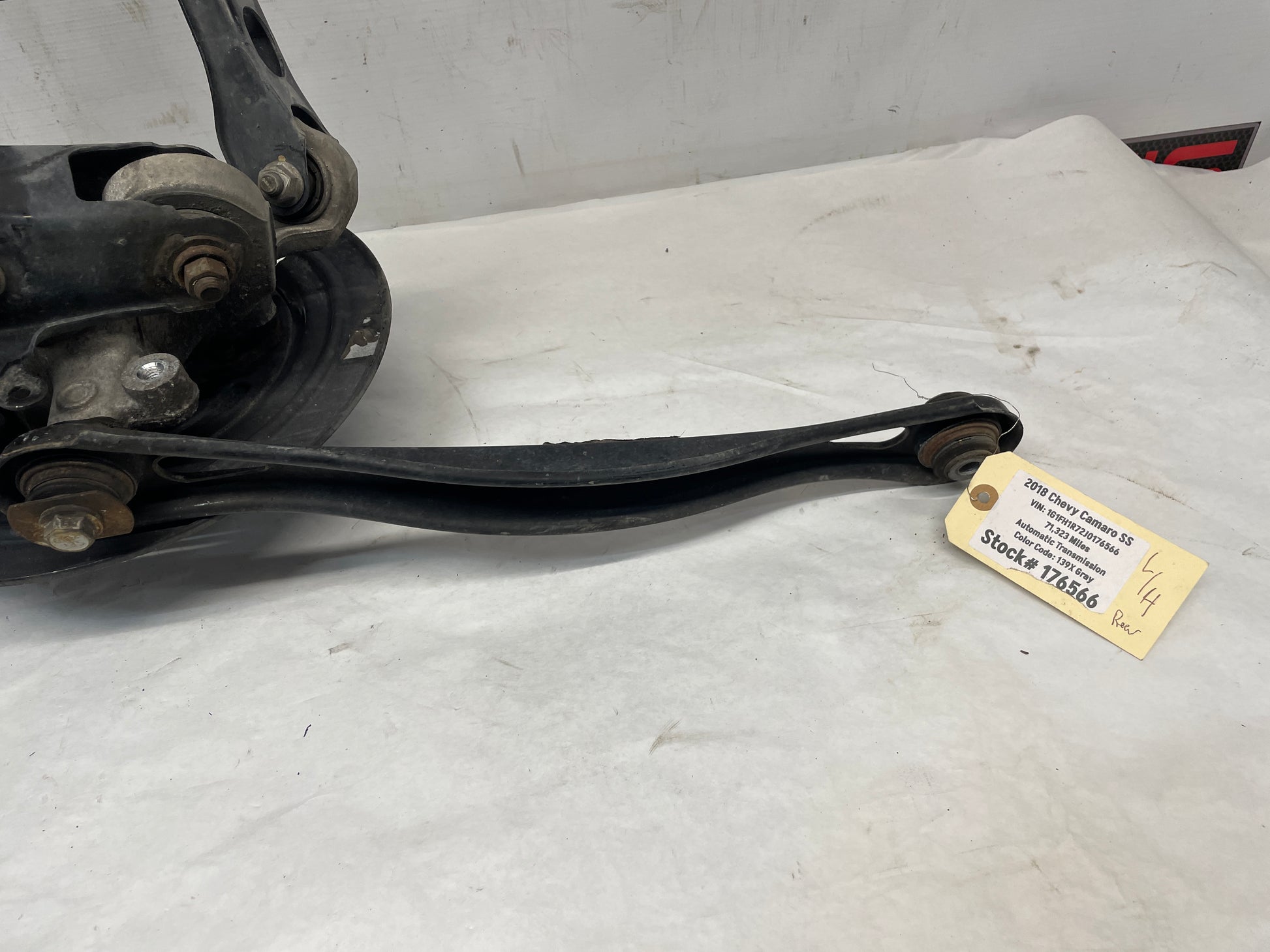 2018 Chevy Camaro SS Driver Rear Suspension Spindle Knuckle OEM - Day's Parts Yard