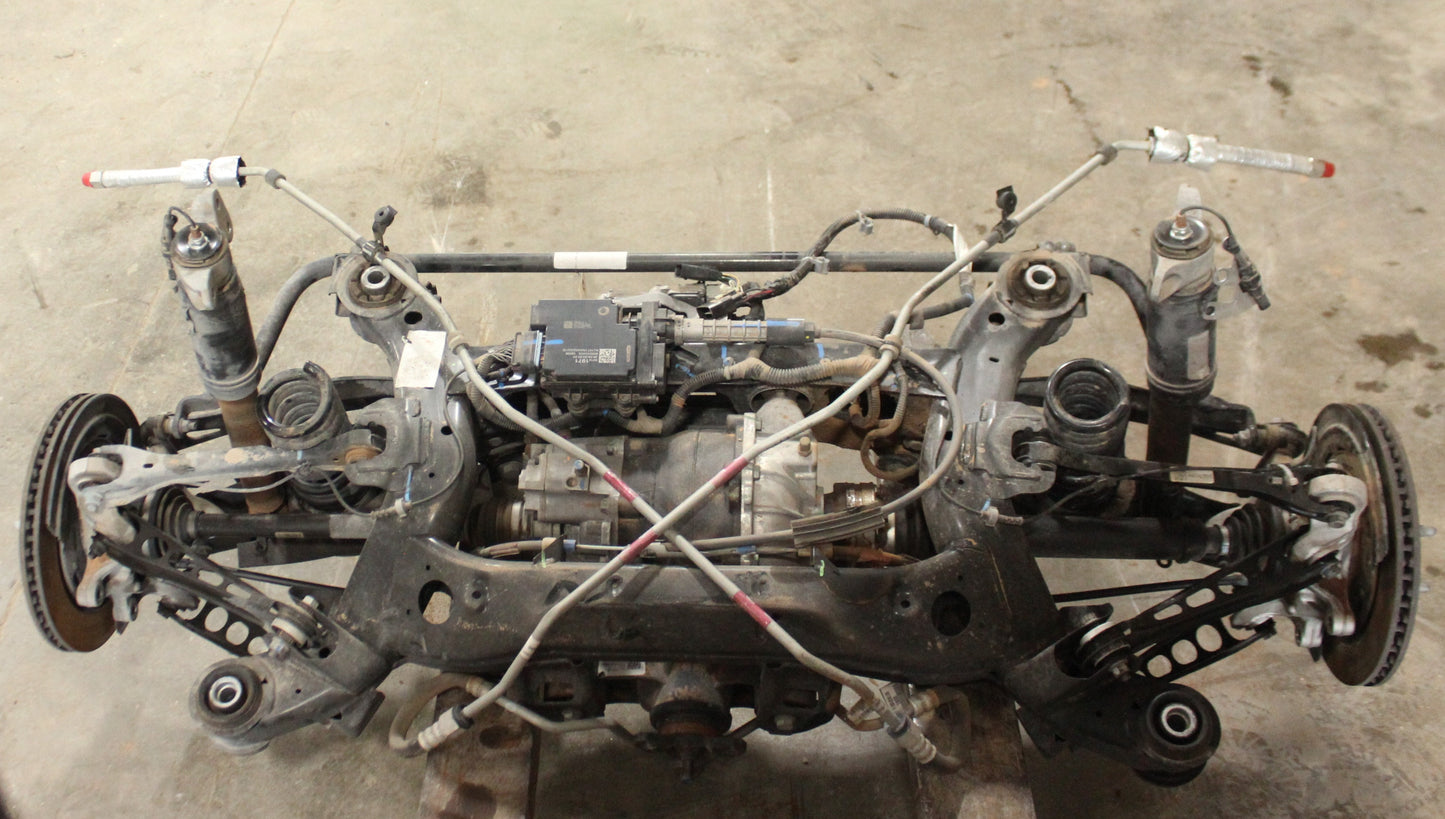 2018 Chevy Camaro SS 1LE Complete Rear Cradle K Member Sub Frame Assembly 3.73 LSD OEM - Day's Parts Yard