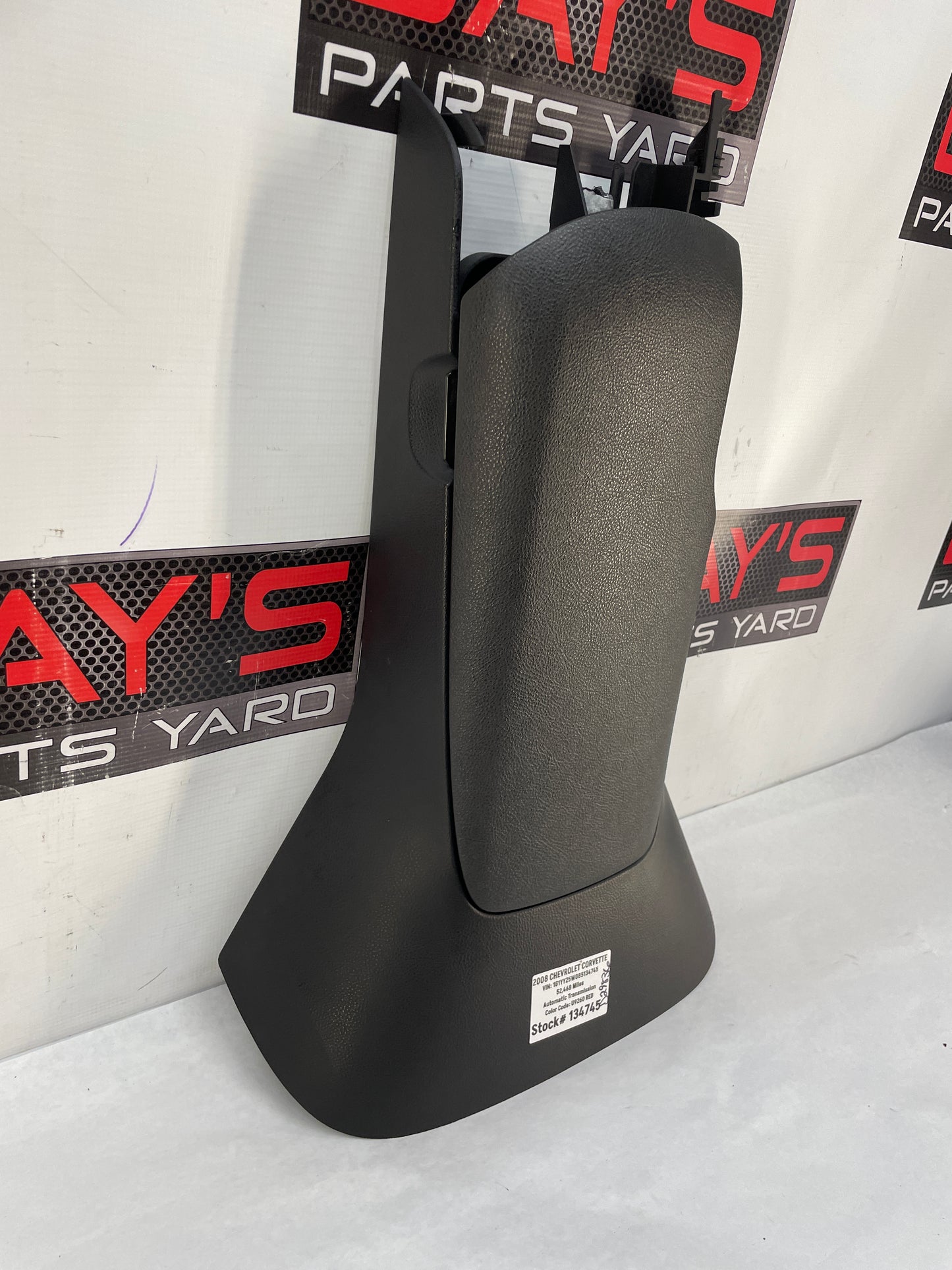 2008 Chevy C6 Corvette Center Console Arm Rest Assembly OEM