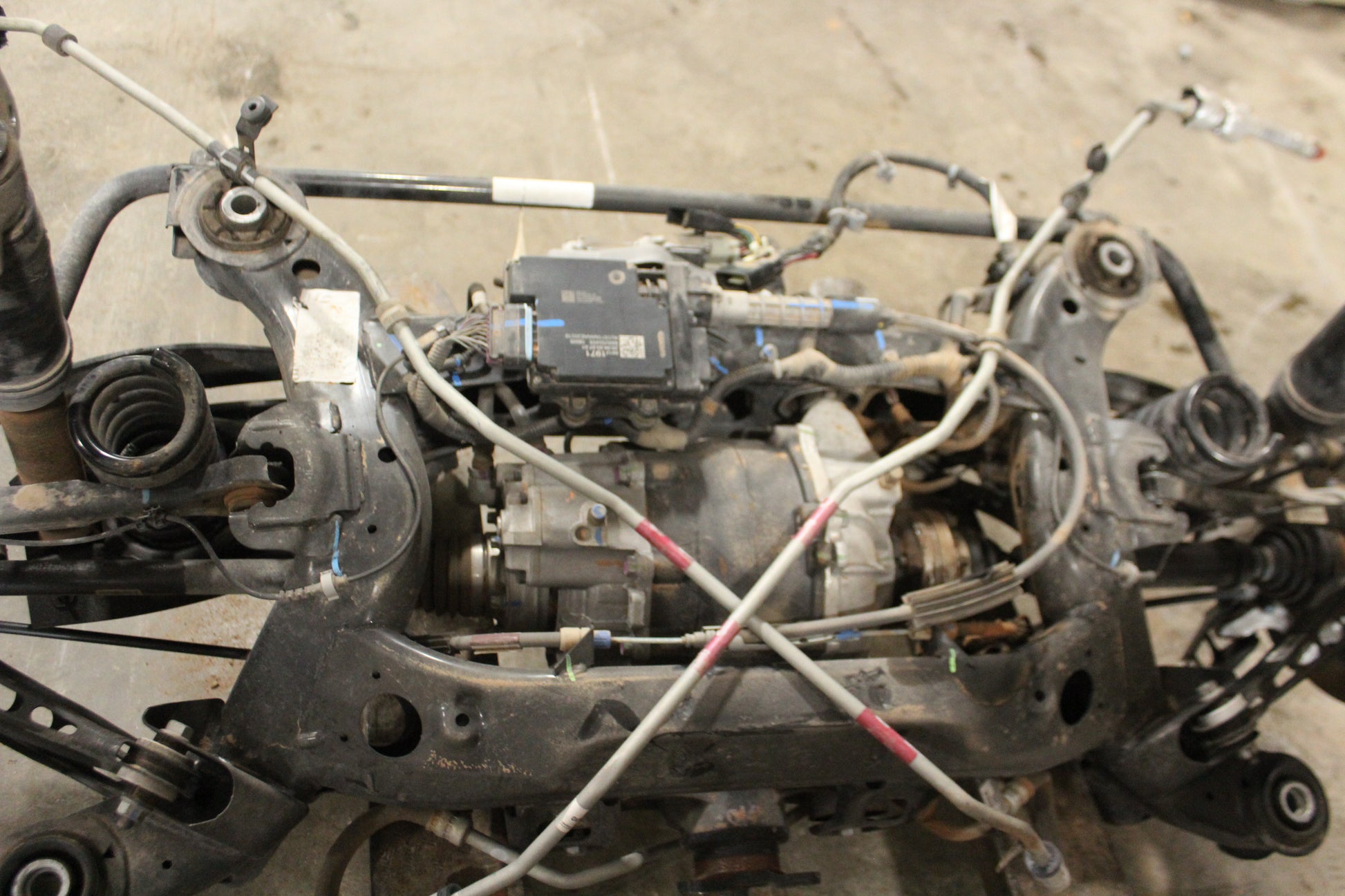 2018 Chevy Camaro SS 1LE Complete Rear Cradle K Member Sub Frame Assembly 3.73 LSD OEM - Day's Parts Yard