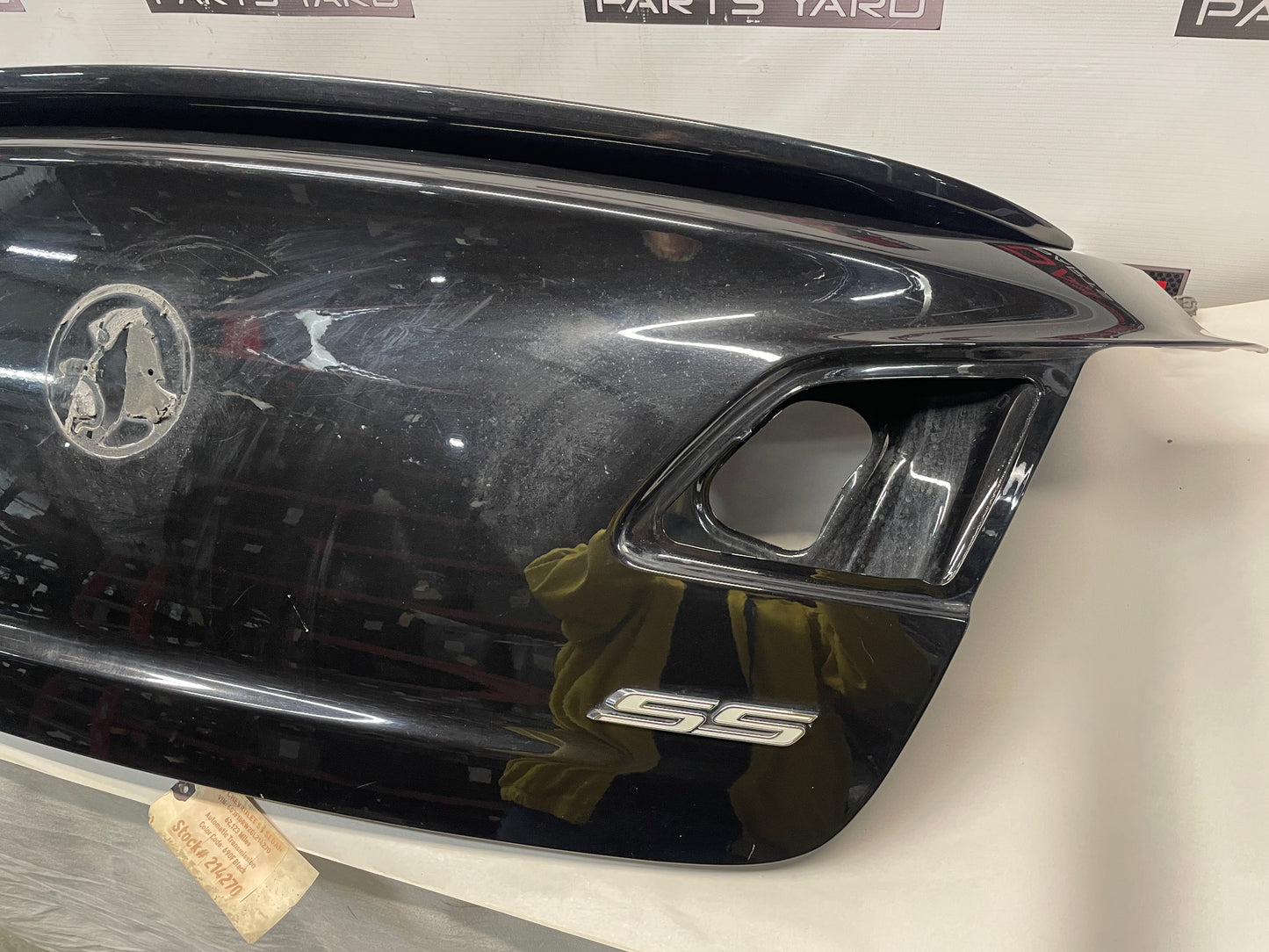 2016 Chevy SS Sedan Trunk Deck Lid Spoiler Wing OEM