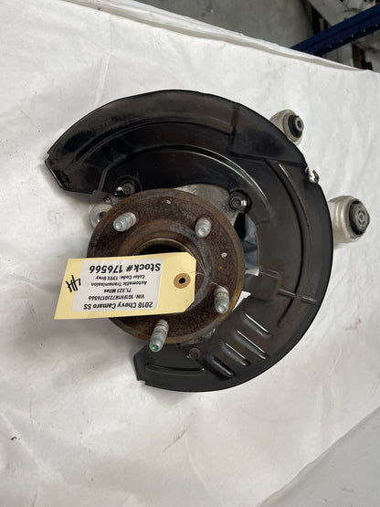 2018 Chevy Camaro SS LH Driver Front Spindle Knuckle Hub Control Arms Knee Assembly OEM - Day's Parts Yard