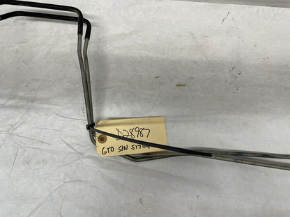 2006 Pontiac GTO Master Cylinder to ABS Block Brake Lines OEM