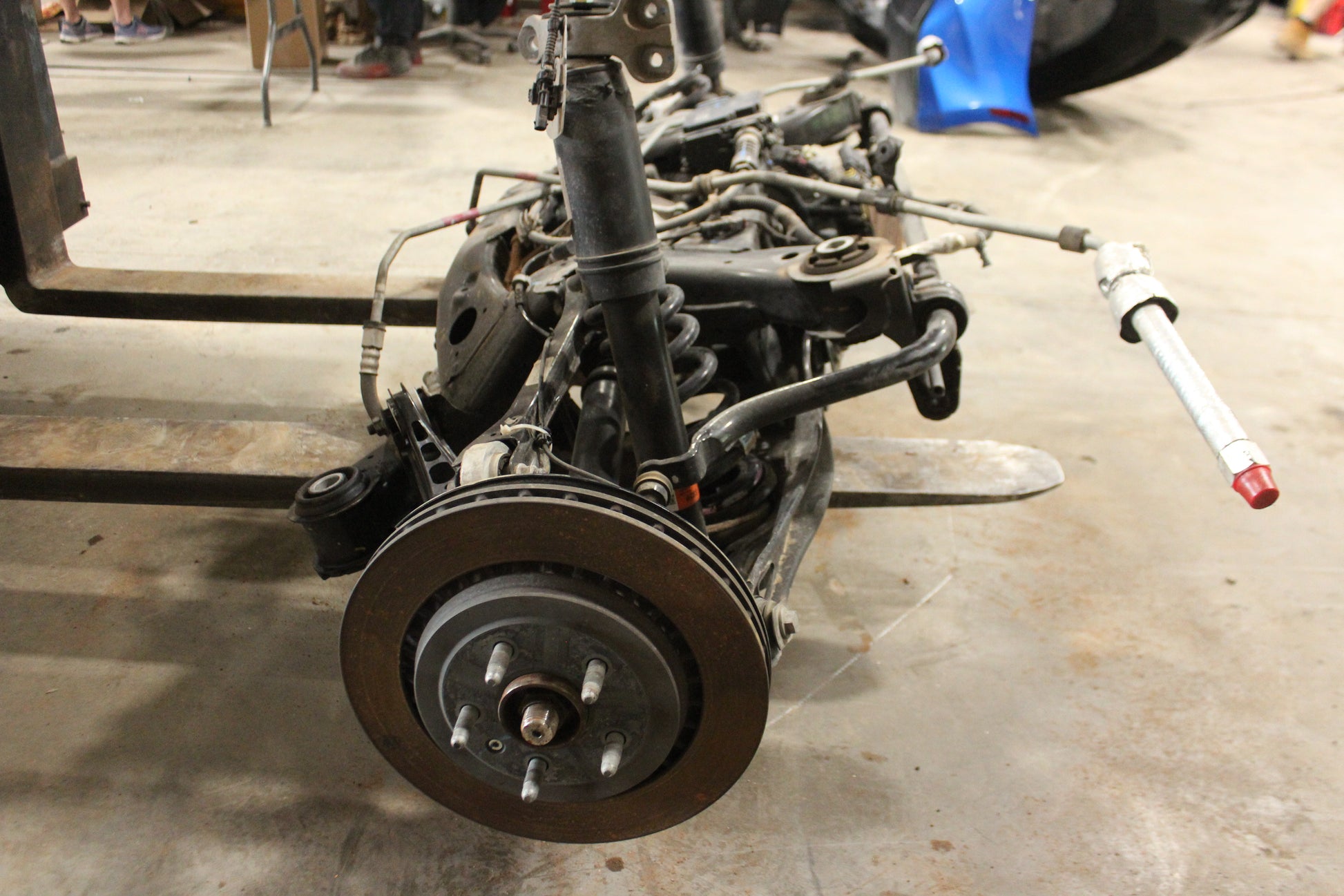 2018 Chevy Camaro SS 1LE Complete Rear Cradle K Member Sub Frame Assembly 3.73 LSD OEM - Day's Parts Yard