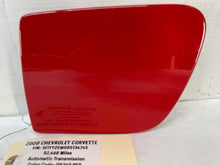 2008 Chevy C6 Corvette Gas Fuel Tank Filler Door Lid Cover Red OEM