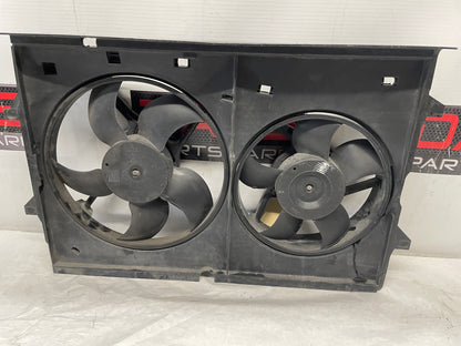 2006 Pontiac GTO Dual Radiator Electric Cooling Fans Shroud Assembly OEM