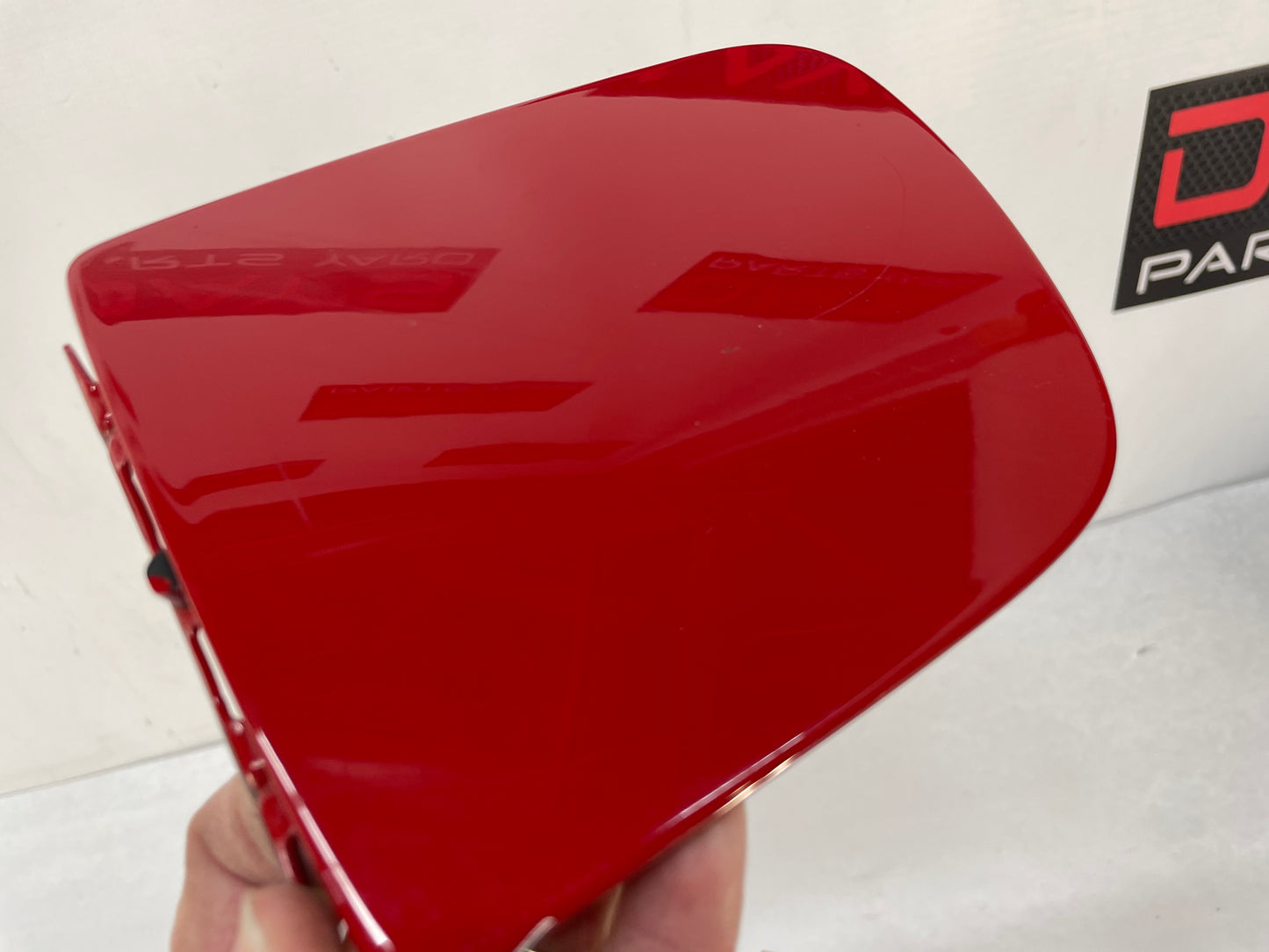 2008 Chevy C6 Corvette Gas Fuel Tank Filler Door Lid Cover Red OEM