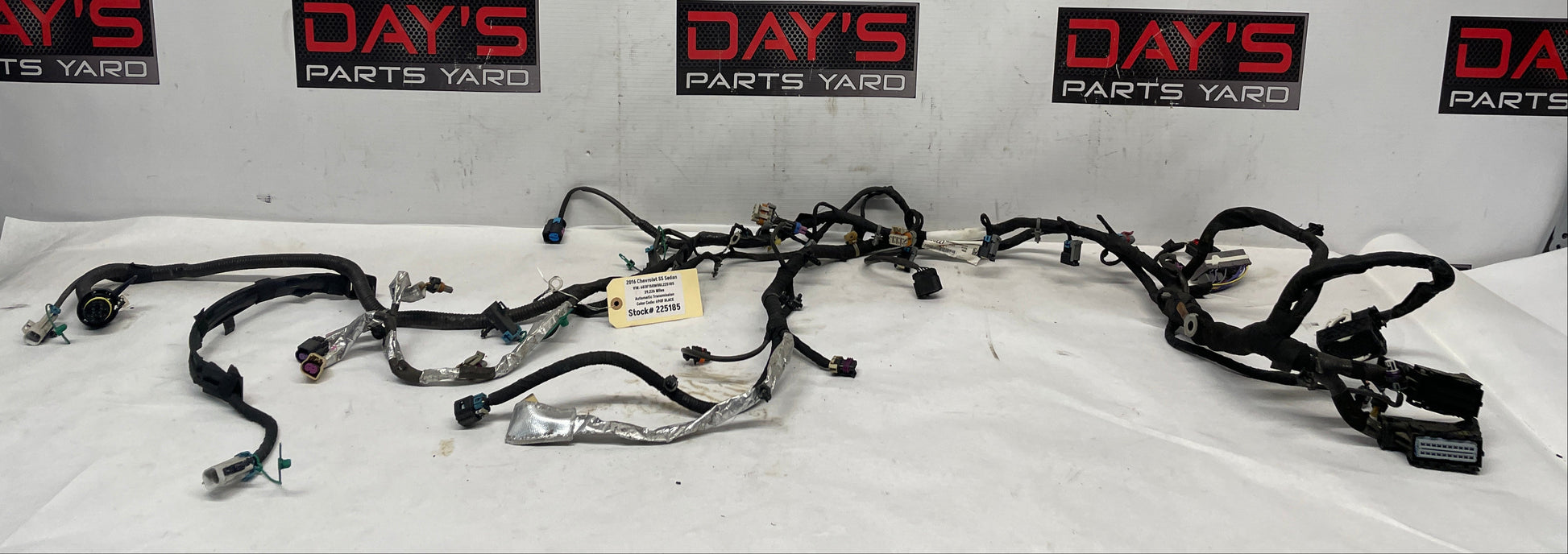 2016 Chevy SS Sedan Engine Motor Automatic Transmission Wire Wiring Harness OEM - Day's Parts Yard