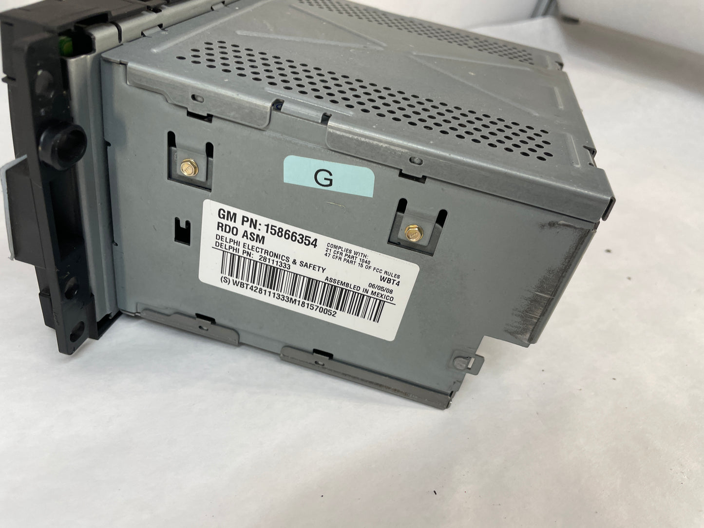 2008 Chevy C6 Corvette AM FM CD Radio OEM