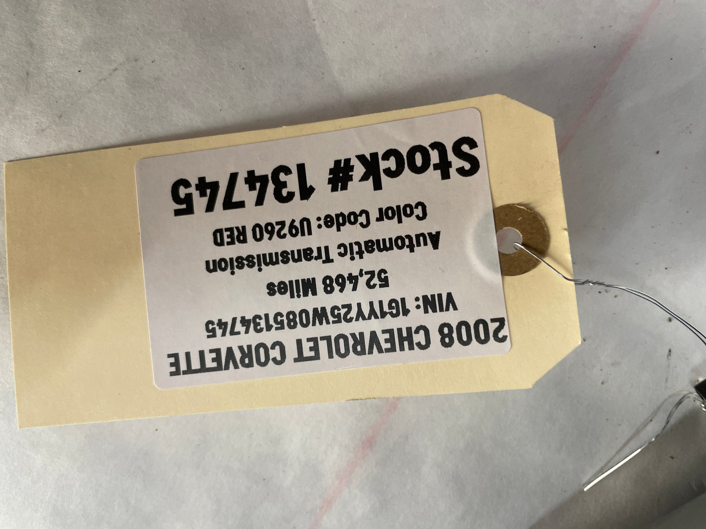 2008 Chevy C6 Corvette AM FM CD Radio OEM