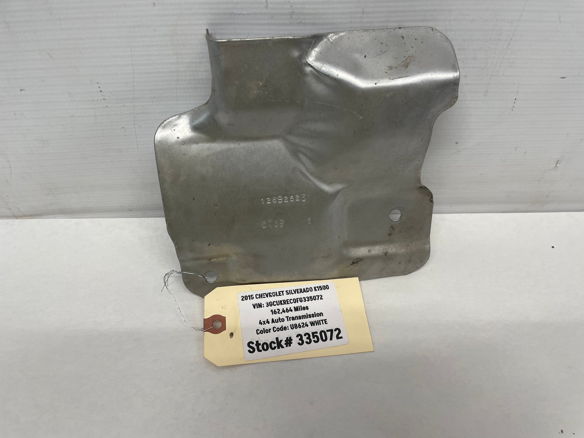 2015 Chevy Silverado K1500 Starter Heat Shield OEM - Day's Parts Yard