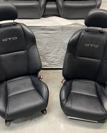 2004 Pontiac GTO Seats Front and Rear OEM