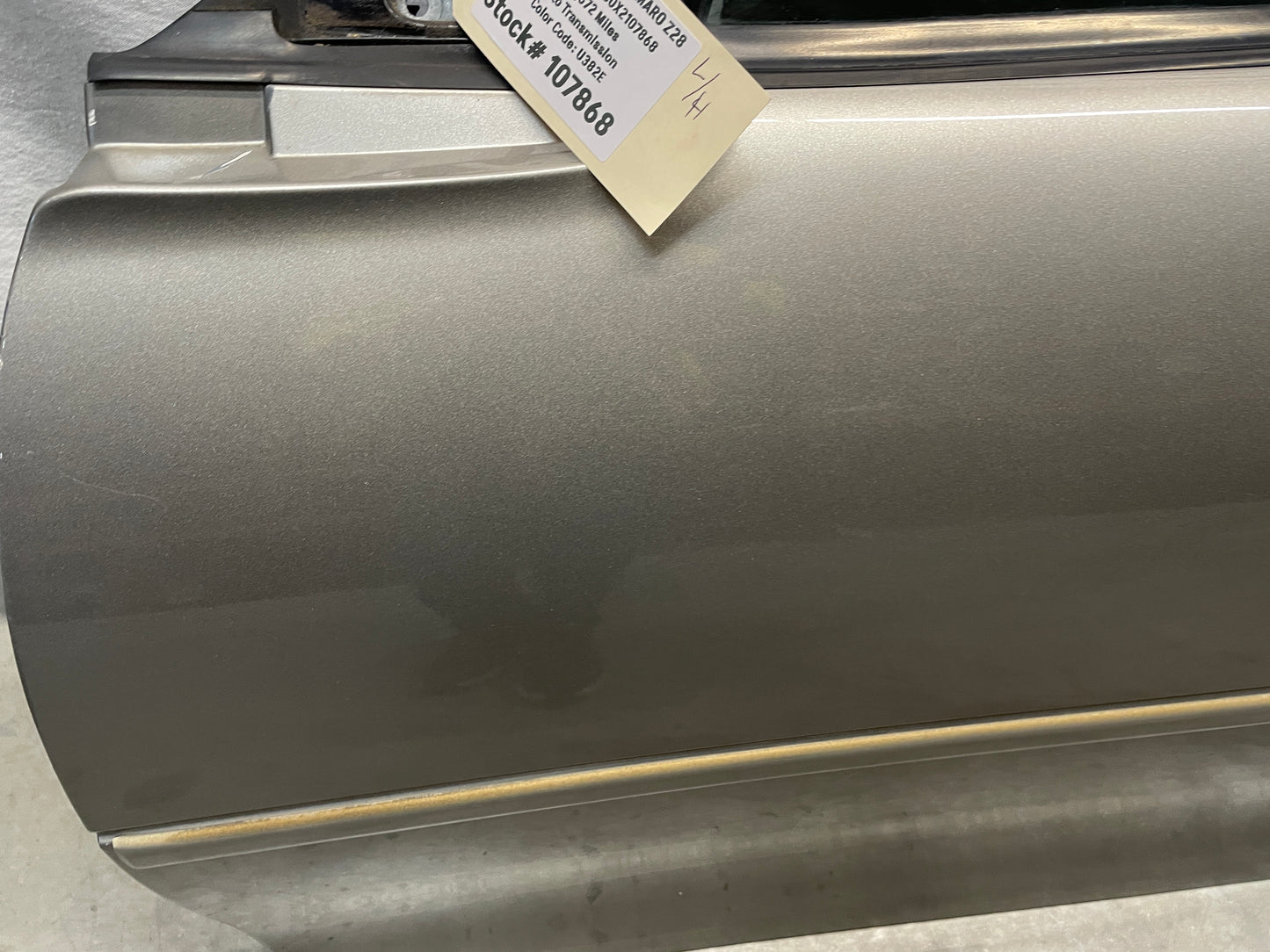 1999 Chevy Camaro Z28 LH Driver Exterior Door OEM