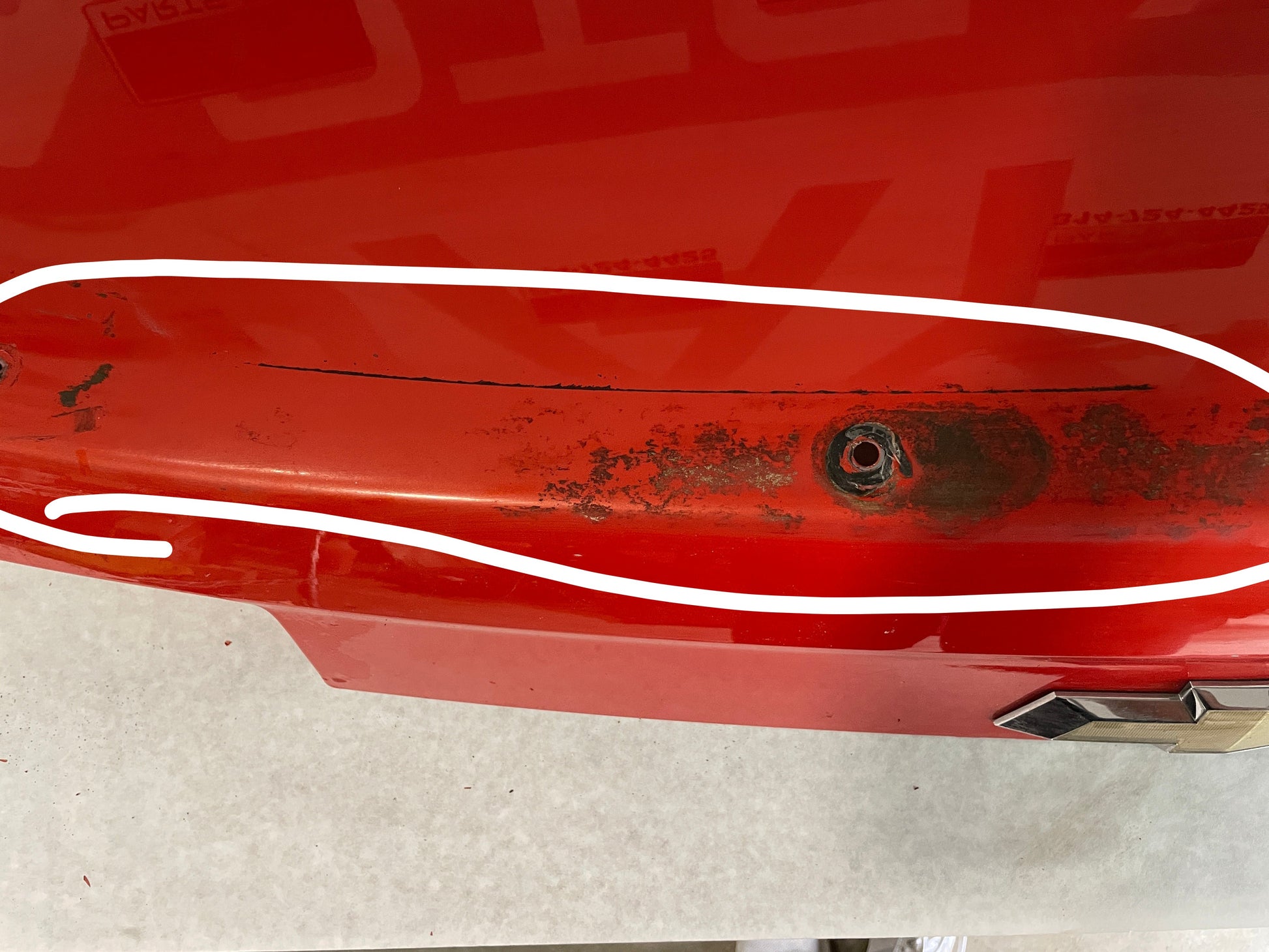 2010 Chevy Camaro SS Trunk Deck Lid OEM - Day's Parts Yard