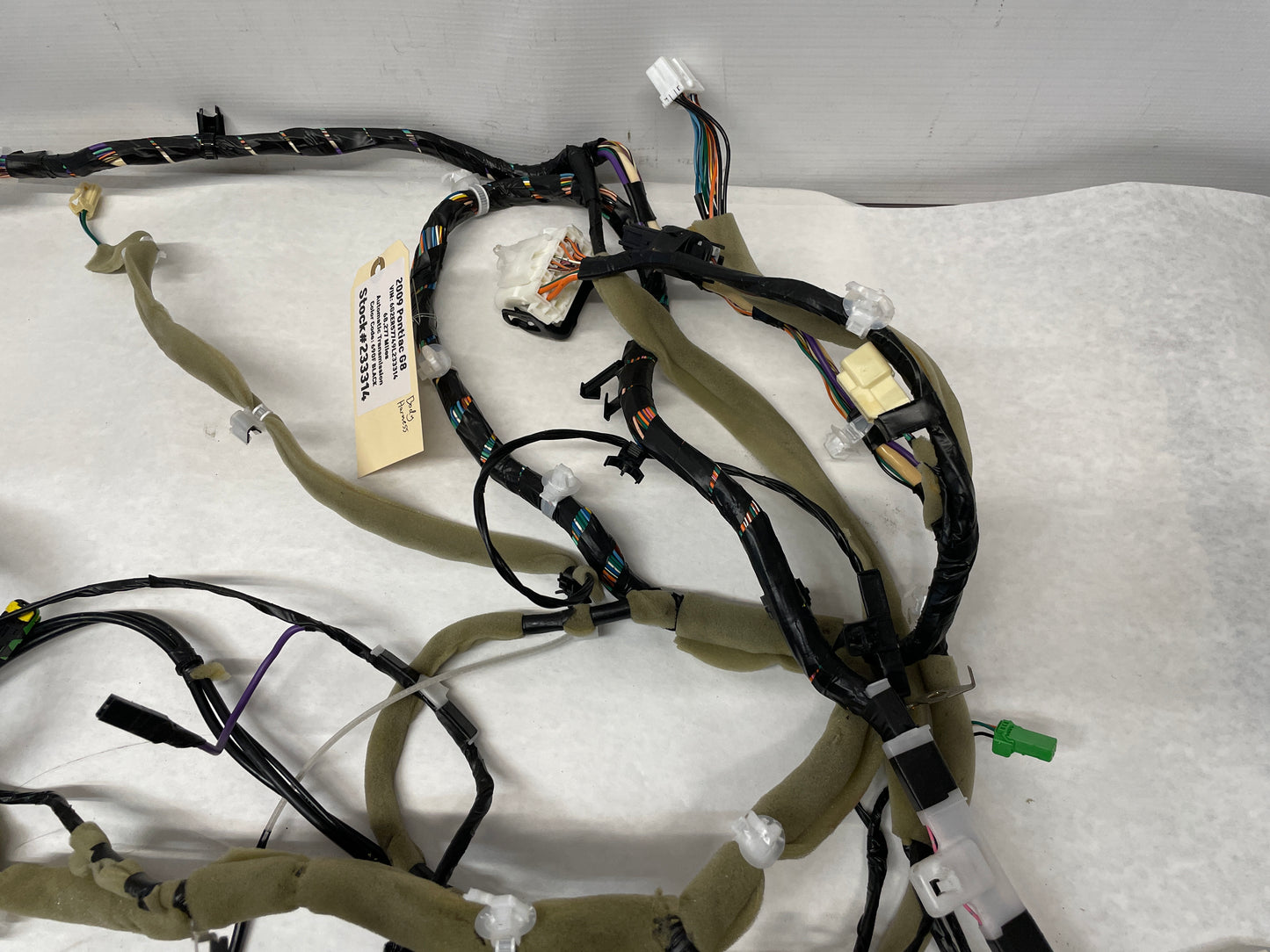 2009 Pontiac G8 Body Wire Wiring Harness OEM - Day's Parts Yard