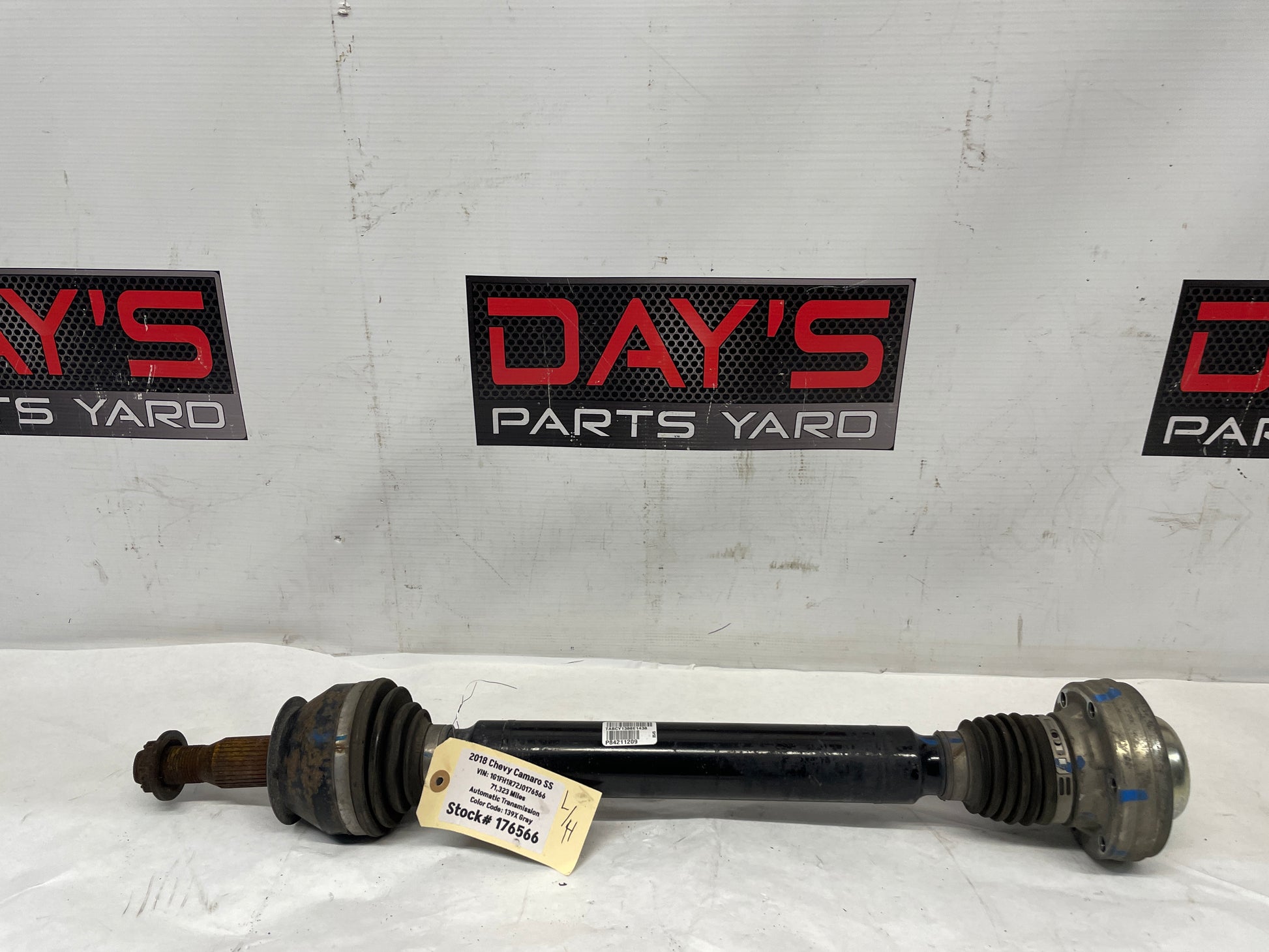 2018 Chevy Camaro SS LH Driver Rear CV Axle Half Shaft OEM - Day's Parts Yard