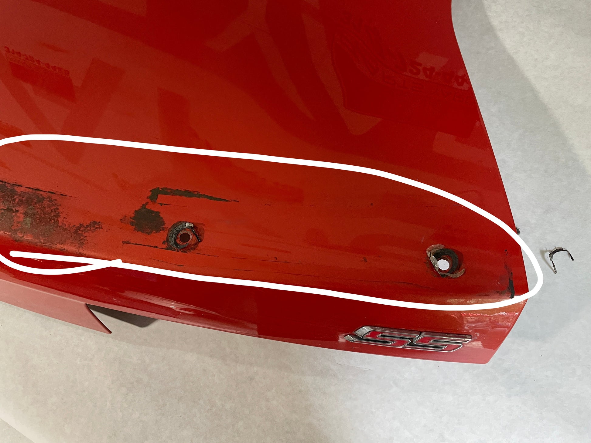 2010 Chevy Camaro SS Trunk Deck Lid OEM - Day's Parts Yard