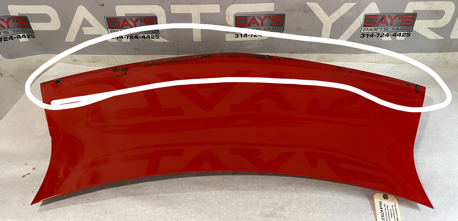 2010 Chevy Camaro SS Trunk Deck Lid OEM - Day's Parts Yard