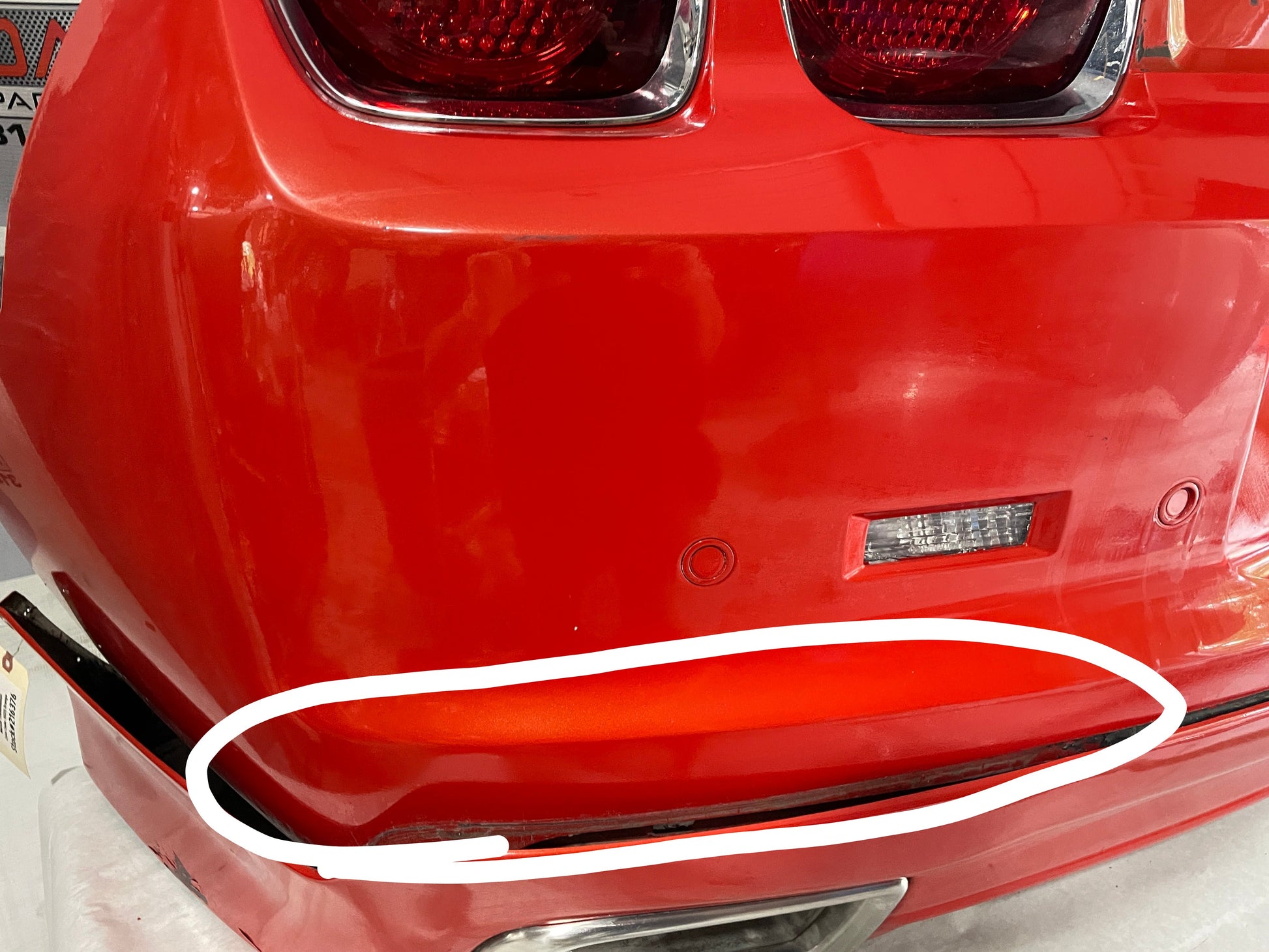 2010 Chevy Camaro SS Complete Rear Bumper Cover GFX Diffuser Valence OEM - Day's Parts Yard