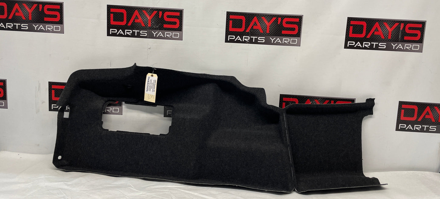 2009 Pontiac G8 GT LH Driver Quarter Liner Truck Cargo Felt Carpet OEM - Day's Parts Yard