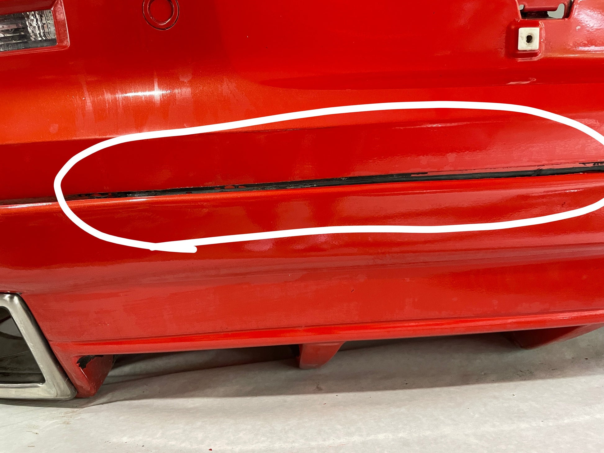 2010 Chevy Camaro SS Complete Rear Bumper Cover GFX Diffuser Valence OEM - Day's Parts Yard