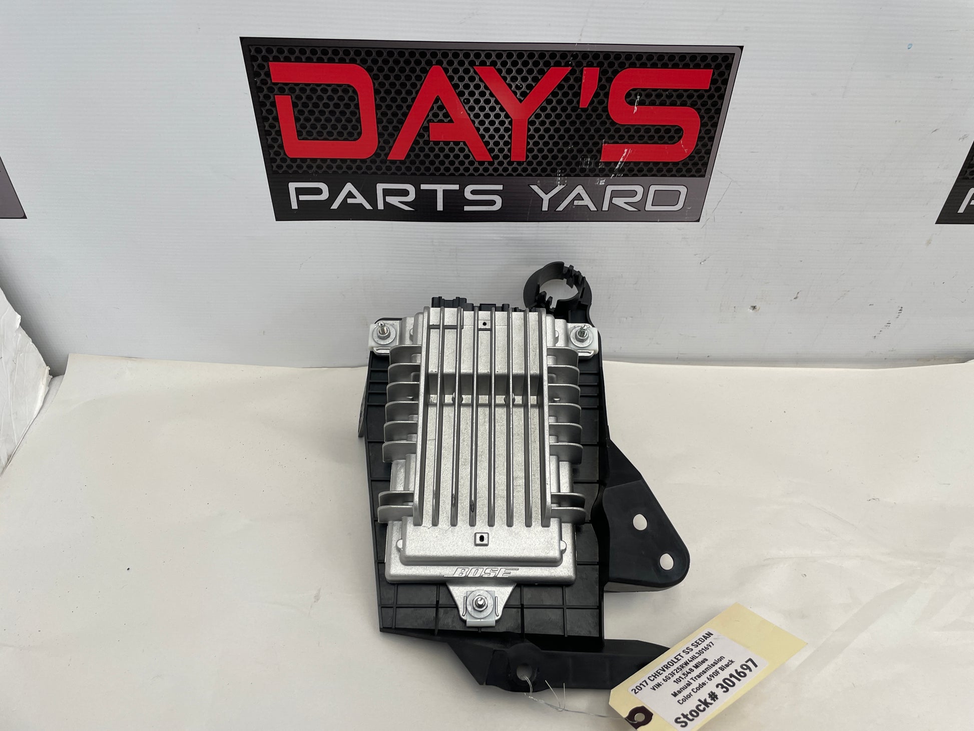 2017 Chevy SS Sedan Bose Stereo Radio Amplifier OEM - Day's Parts Yard