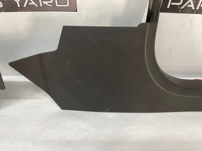 2008 Chevy C6 Corvette RH & LH Interior Carpet Retainer Sill Scuff Trim Cover Kick Panel OEM