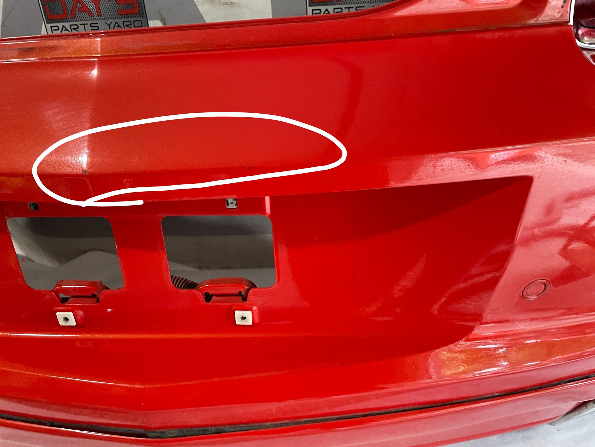 2010 Chevy Camaro SS Complete Rear Bumper Cover GFX Diffuser Valence OEM - Day's Parts Yard
