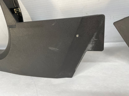 2008 Chevy C6 Corvette RH & LH Interior Carpet Retainer Sill Scuff Trim Cover Kick Panel OEM