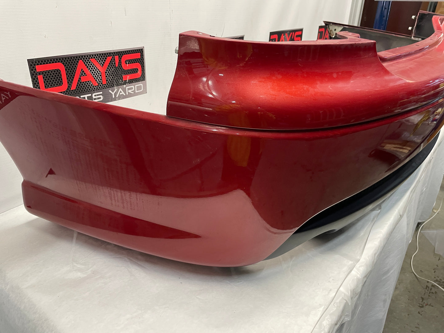 2006 Pontiac GTO Rear Bumper Cover w/ Lower Insert Valance Diffuser Panel OEM