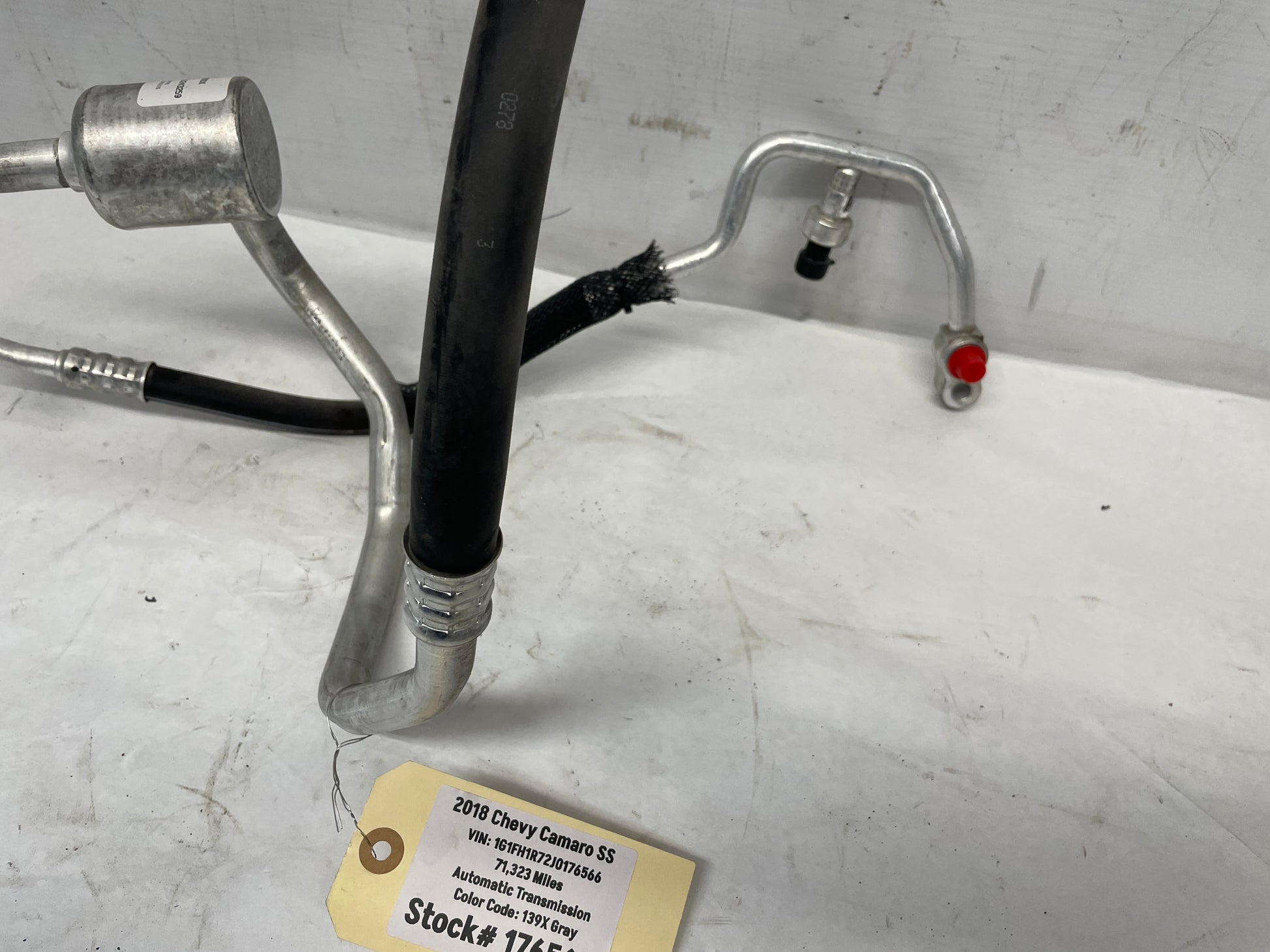 2018 Chevy Camaro SS AC Air Conditioner Manifold Line Hose Tube OEM - Day's Parts Yard